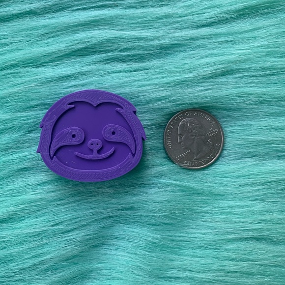 Sloth Straw Topper - Picture 2 of 3